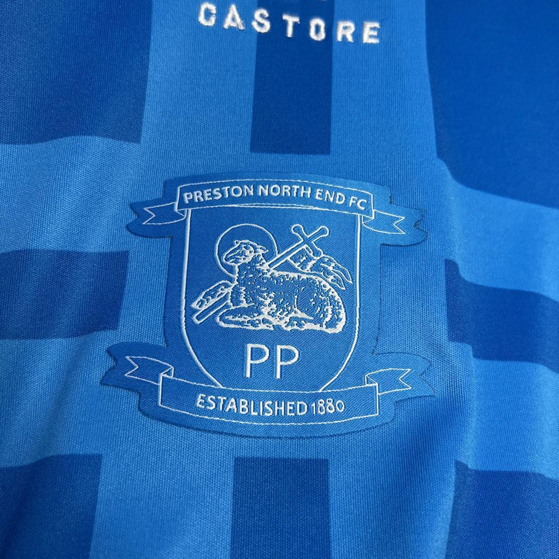 Camisa II Preston North End | 24/25 Torcedor Castore - Azul