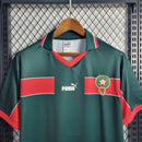 Camisa I Marrocos Retrô | 1998 Puma - Verde e Vermelha