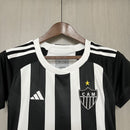 Camisa I Clube Atlético Mineiro | 24/25 Torcedor Adidas - Branca e Preta - Feminina