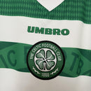 Camisa I Celtic Retrô | 98/99 Umbro - Branca e Verde