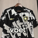Camisa IV Botafogo | 25/26 Torcedor Reebok - Preta e Branca