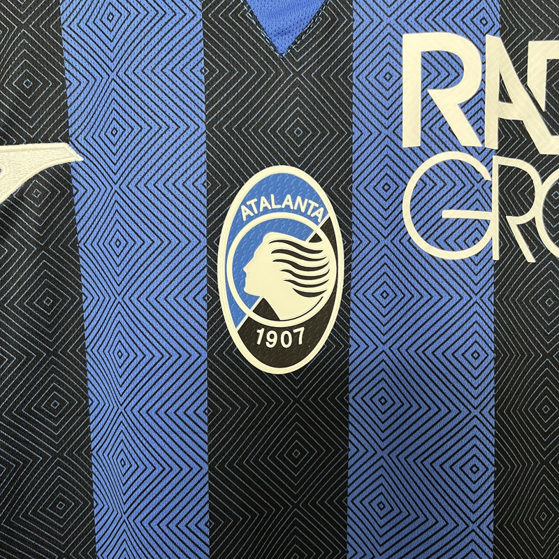Camisa I Atalanta | 23/24 Torcedor Joma - Azul e Preta