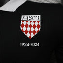 Camisa Edição Especial 100 anos Monaco | 24/25 Modelo Jogador Kappa - Preta