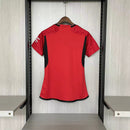 Camisa I Manchester United | 23/24 Torcedor Adidas - Vermelha - Feminina