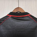 Camisa III Milan Retrô | 98/99 Adidas - Preta e Vermelha