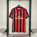 Camisa I Milan Retrô | 17/18 Adidas - Vermelha e Preta