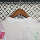 Camisa Pré Jogo Itália | 2023 Torcedor Adidas - Branca Verde e Rosa