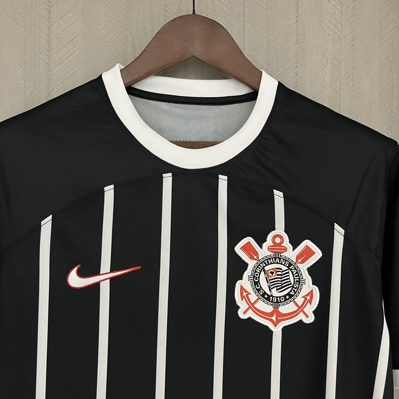 Camisa II Corinthians | 23/24 Torcedor Nike - Preta e Branca