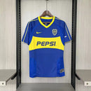 Camisa I Boca Juniors Retrô | 03/04 Nike - Azul e Amarela