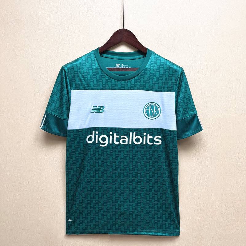 Camisa Edição Especial Roma | 23/24 Torcedor New Balance - Verde e Branca