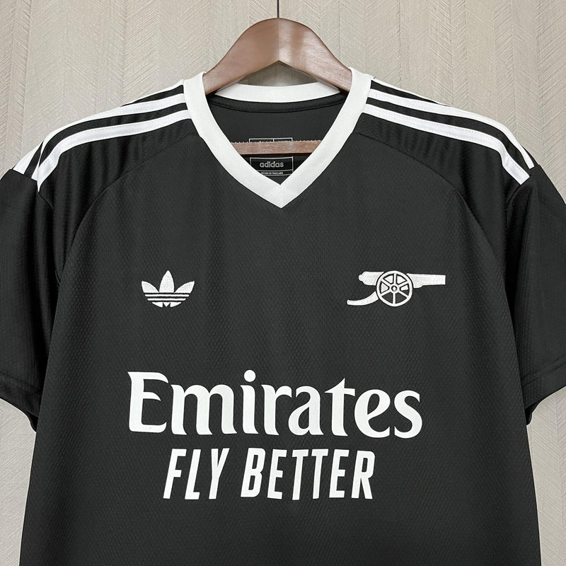 Camisa Goleiro Arsenal | 24/25 Torcedor Adidas - Preta