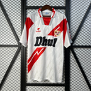 Camisa I Rayo Vallecano Retrô | 94/95 Joma - Branca e Vermelha