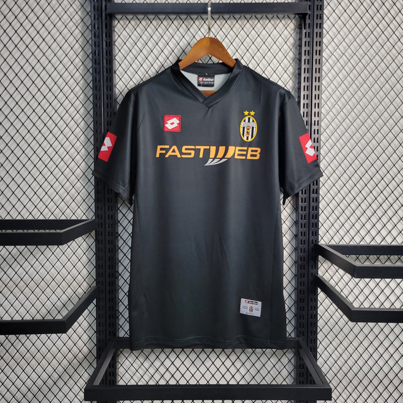 Camisa II Juventus Retrô | 01/02 Lotto - Preta