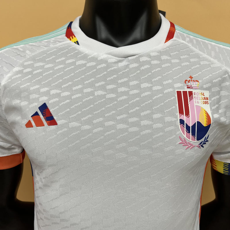 Camisa II Bélgica | 22/23 Modelo Jogador Adidas - Branca