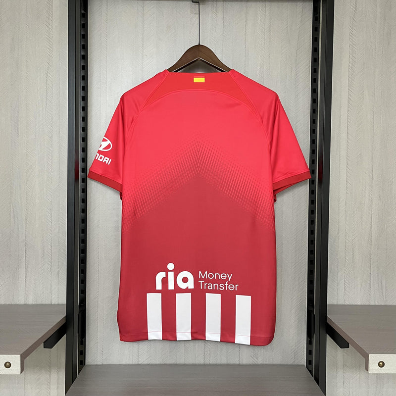 Camisa I Atlético de Madrid | 23/24 Torcedor Nike - Vermelha e Branca