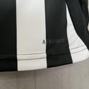 Camisa I Clube Atlético Mineiro | 25/26 Torcedor Adidas - Branca e Preta - Feminina (Patrocínios)