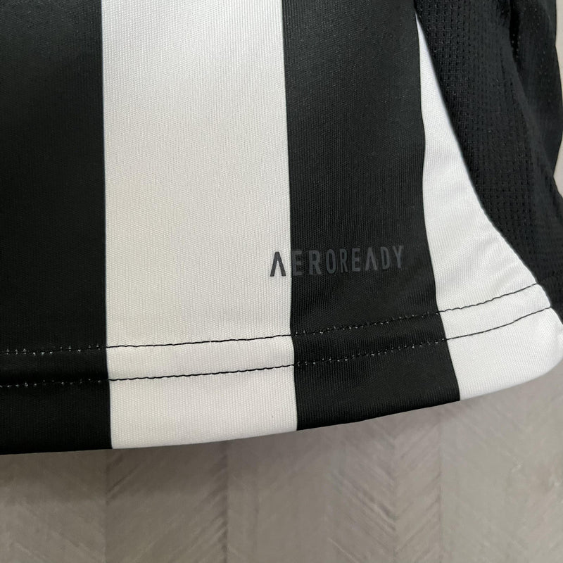 Camisa I Clube Atlético Mineiro | 25/26 Torcedor Adidas - Branca e Preta - Feminina