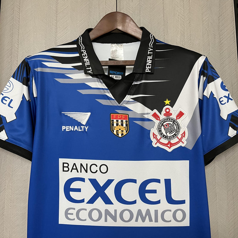 Camisa III Corinthians Retrô | 1998 Penalty - Azul