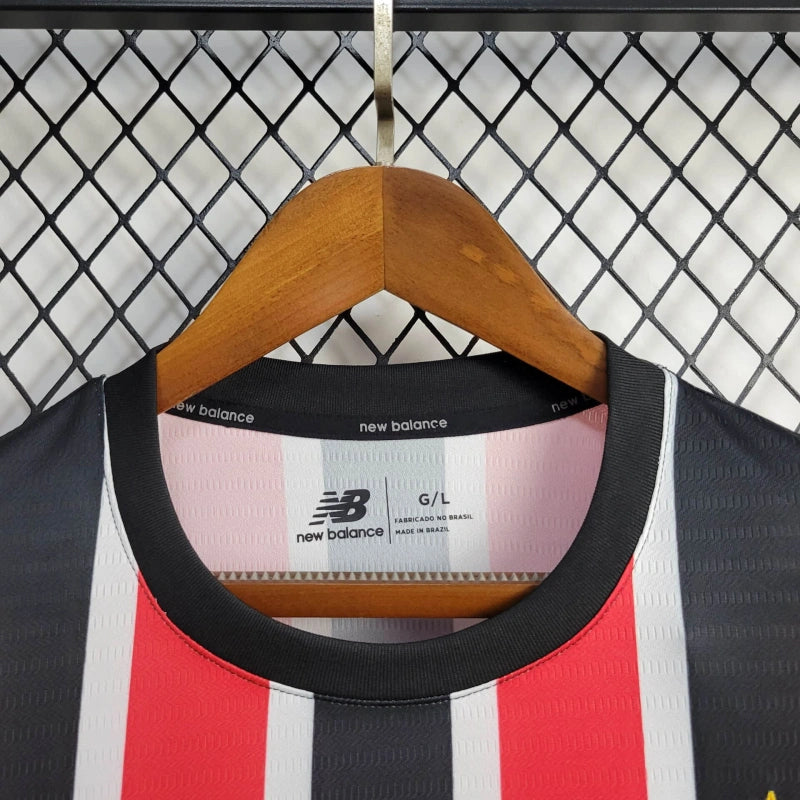 Camisa II São Paulo | 24/25 Torcedor New Balance - Tricolor (Manga longa)