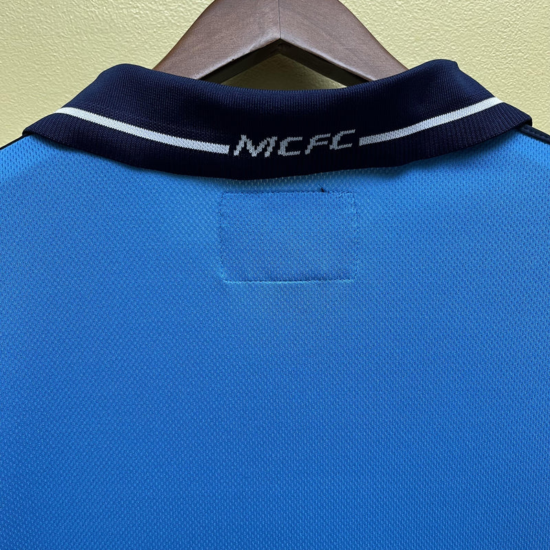 Camisa I Manchester City Retrô | 02/03 Torcedor Le Coq Sportif - Azul