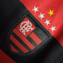 Camisa I Flamengo Retrô | 2003/04 Nike - Vermelha e Preta