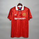 Camisa I Manchester United Retrô | 92/94 Umbro - Vermelha