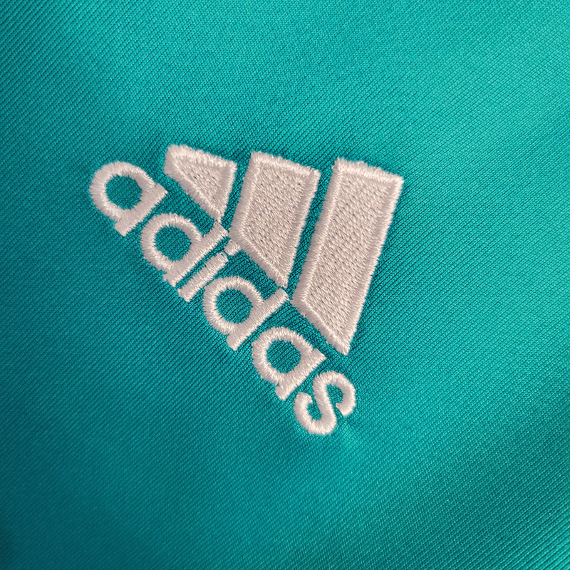 Camisa III Real Madrid Retrô | 17/18 Adidas - Azul