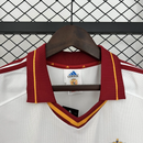 Camisa II Espanha Retrô | 2000 Adidas - Branca Vermelha e Amarela