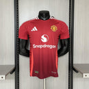 Camisa I Manchester United | 24/25 Modelo Jogador Adidas - Vermelha