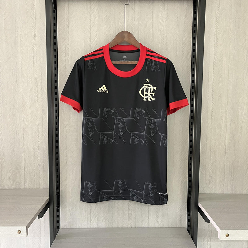 Camisa III Flamengo | 21/22 Torcedor Adidas - Preta