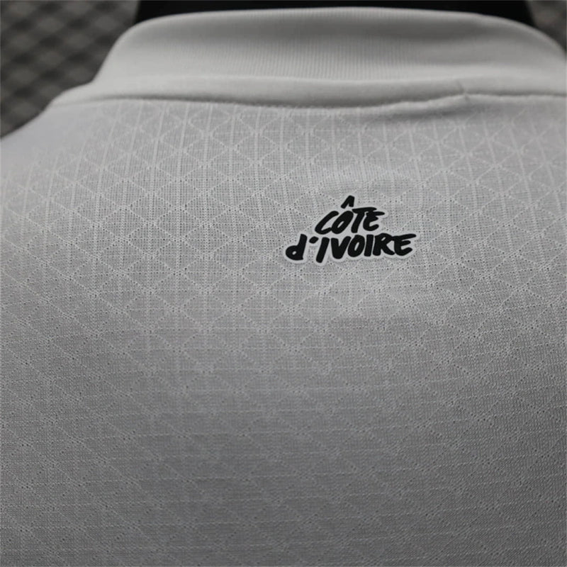 Camisa II Costa do Marfim | 2024 Modelo Jogador Puma - Branca e Verde