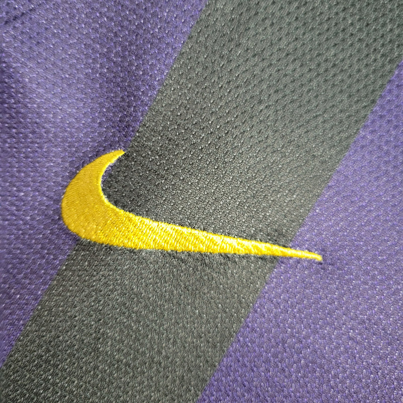 Camisa III Corinthians Retrô | 09/10 Nike - Preta e Roxa