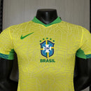 Camisa I Brasil | 2024 Modelo Jogador Nike - Amarela
