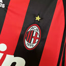 Camisa I Milan Retrô | 08/09 Adidas - Vermelha e Preta - Manga Longa