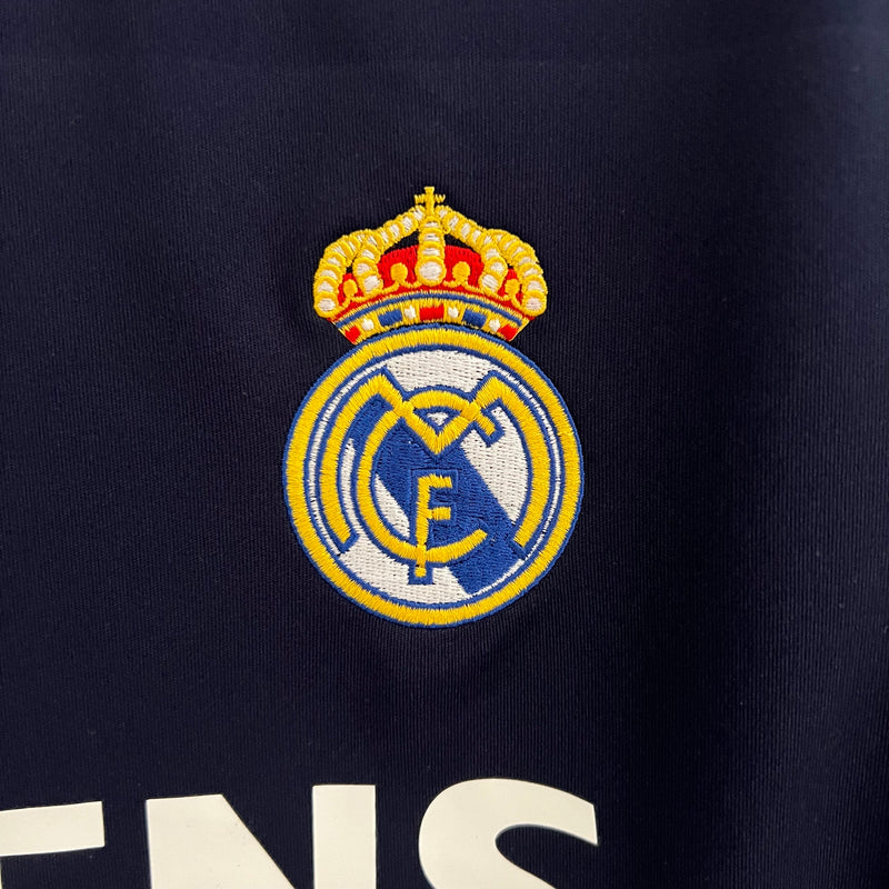 Camisa II Real Madrid Retrô | 04/05 Adidas - Azul