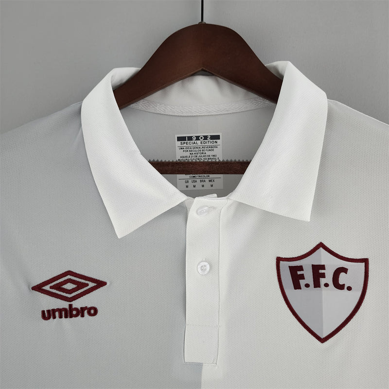 Camisa Fluminense Retrô | 120 Anos Umbro - Branca
