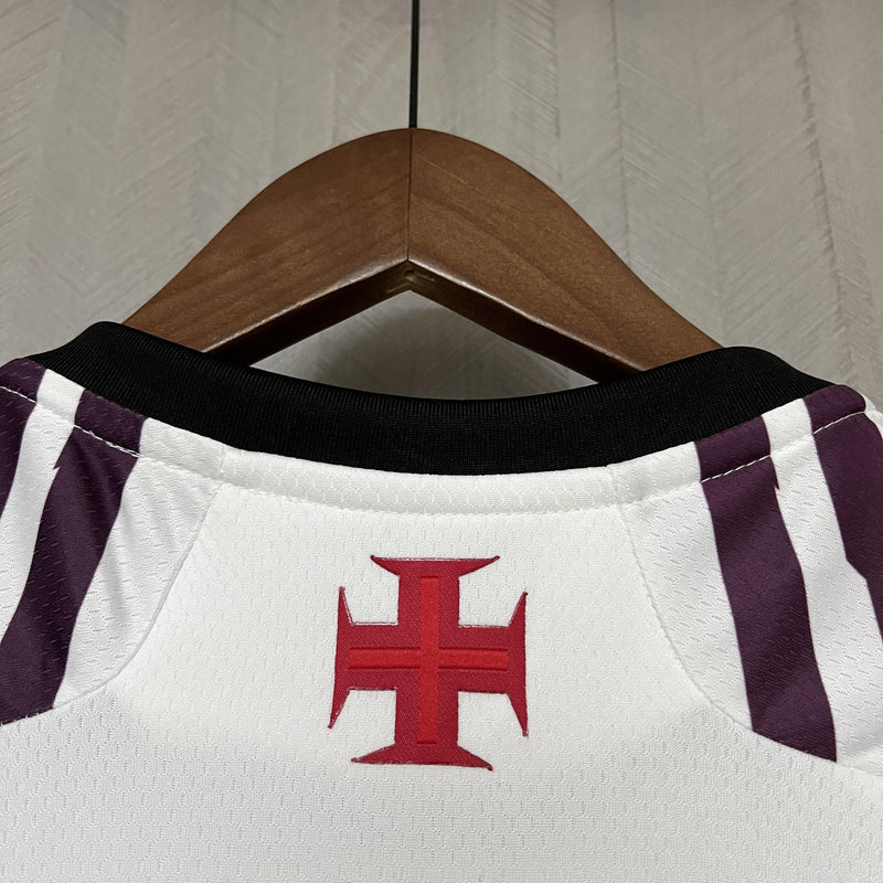 Camisa Pré Jogo Vasco | 24/25 Torcedor Kappa - Feminina - Branca