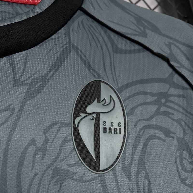 Camisa III Bari | 24/25 Torcedor Errea - Cinza e Preta