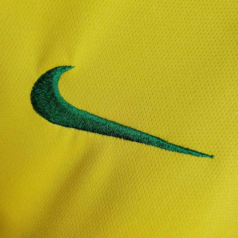 Camisa I Brasil Retrô | 2006 Nike - Amarela
