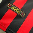 Camisa I Bayer Leverkusen Retrô | 00/01 Adidas - Vermelha e Preta