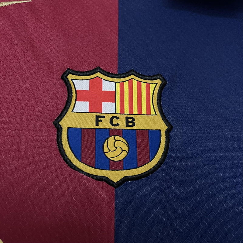Camisa I Barcelona | 24/25 Torcedor Nike - Azul e Vermelha