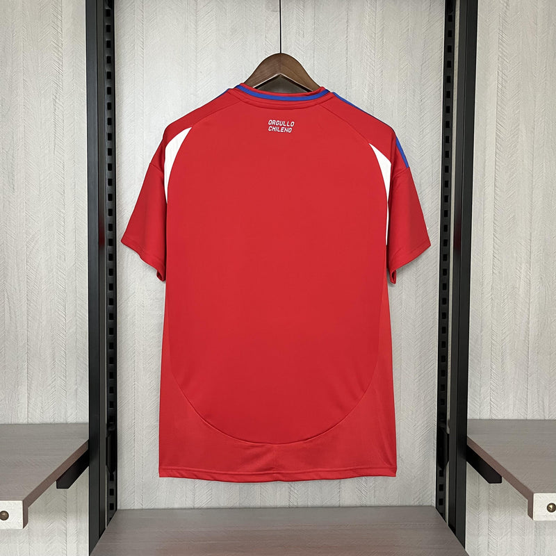 Camisa I Chile | 24/25 Torcedor Adidas - Vermelha