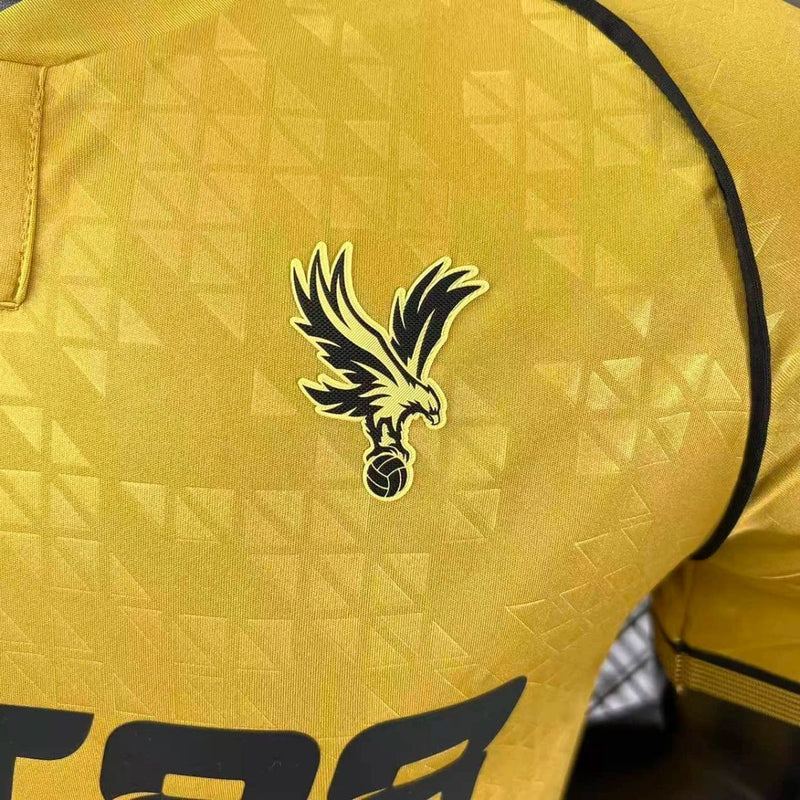 Camisa III Crystal Palace | 25/26 Modelo Jogador Macron - Dourada