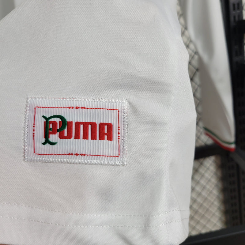 Camisa Comemorativa Palmeiras | 22/23 Torcedor Puma - Branca - Manga Longa