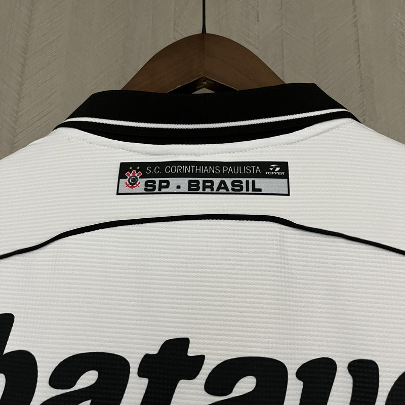 Camisa I Corinthians Retrô | 1999 Topper - Branca