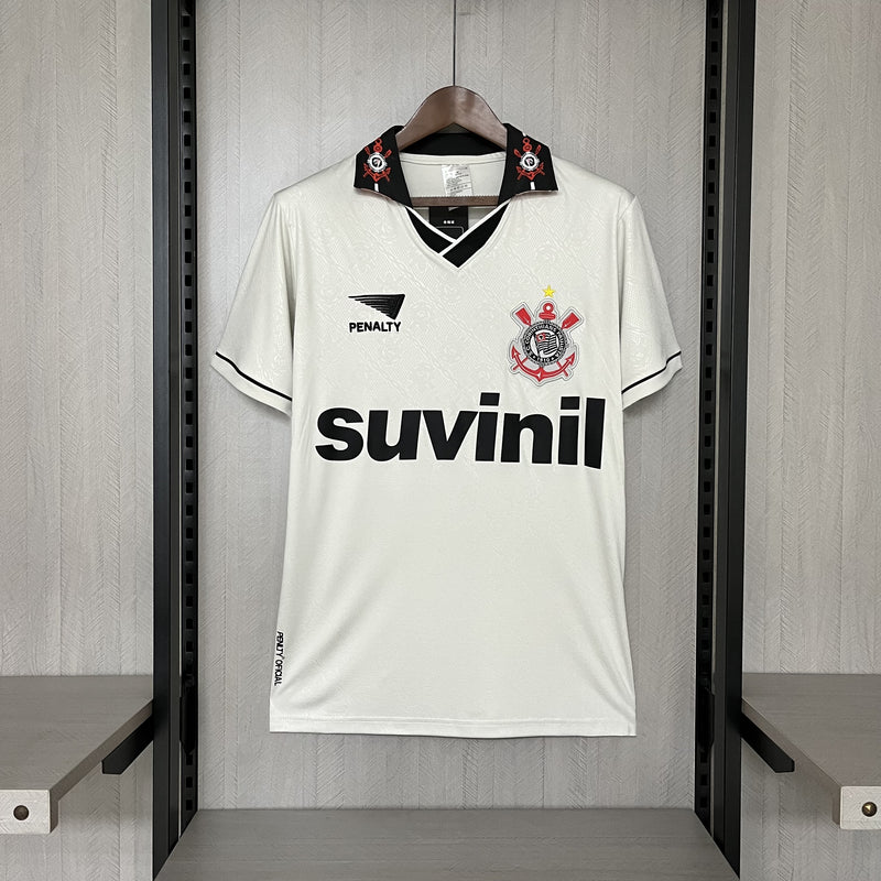 Camisa I Corinthians Retrô | 1996 Penalty - Branca