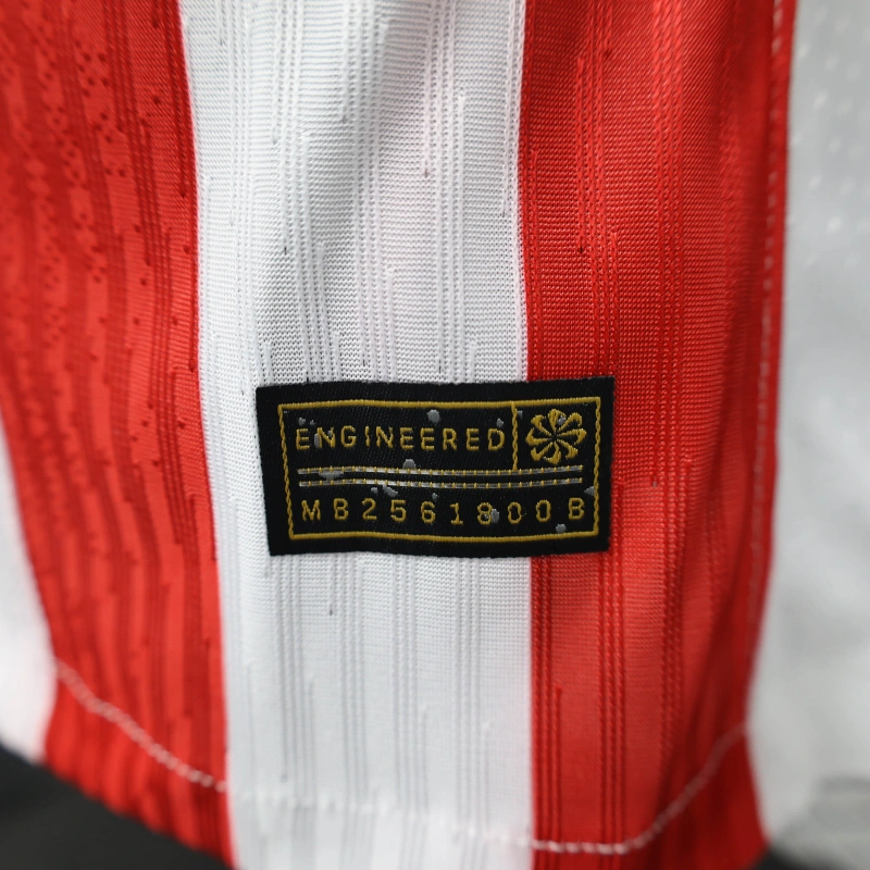 Camisa I Atlético de Madrid | 25/26 Modelo Jogador Nike - Vermelha e Branca