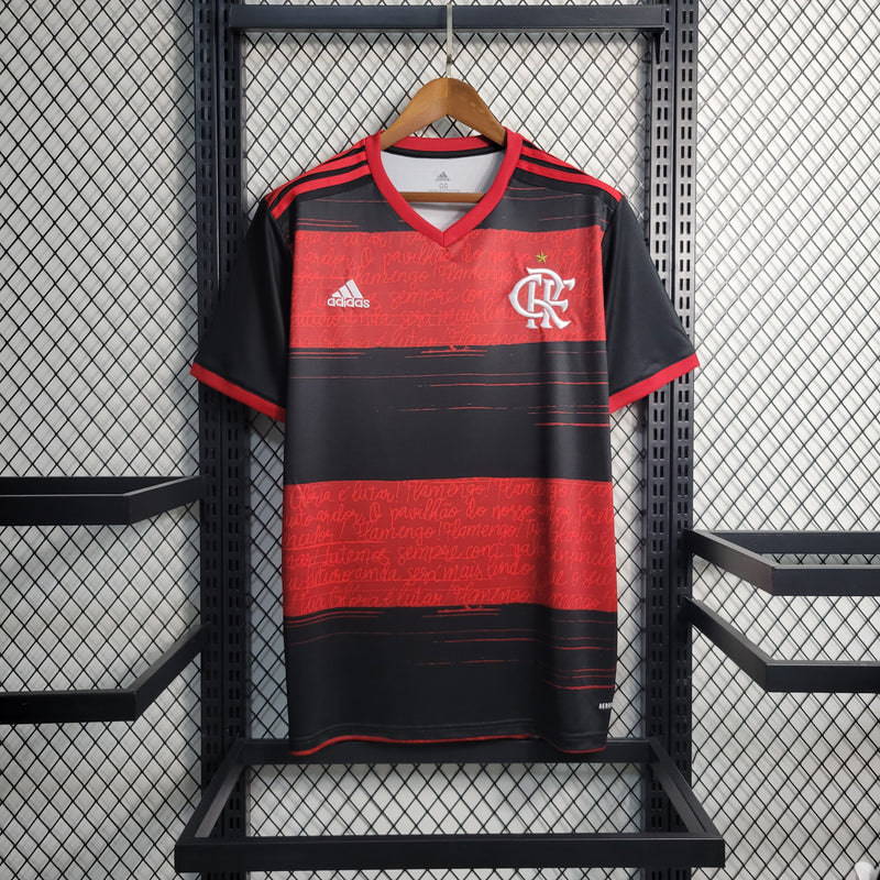 Camisa I Flamengo | 20/21 Torcedor Adidas - Vermelha e Preta