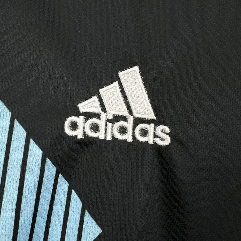 Camisa II Argentina Retrô | 2018 Adidas - Preta e Azul