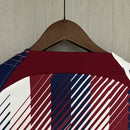 Camisa Treino Barcelona | 23/24 Torcedor Nike - Vermelha/Azul e Branca